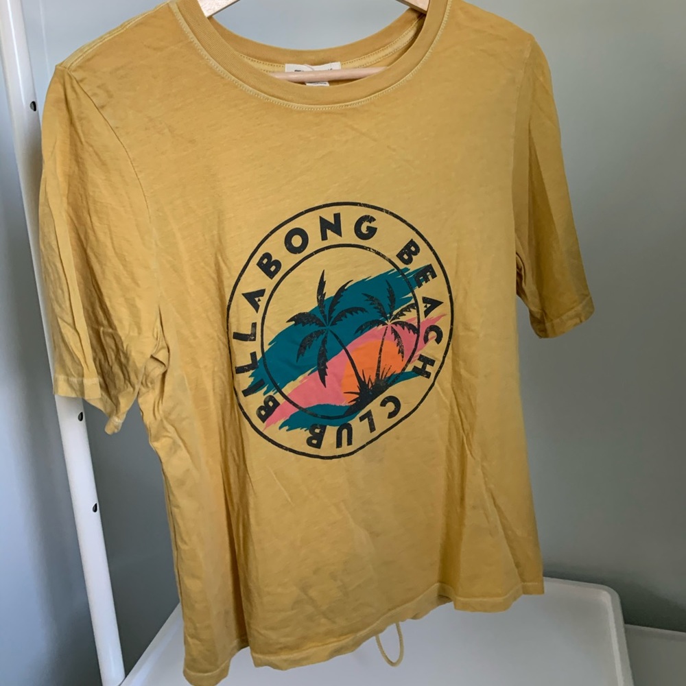 Billabong Yellow Tee